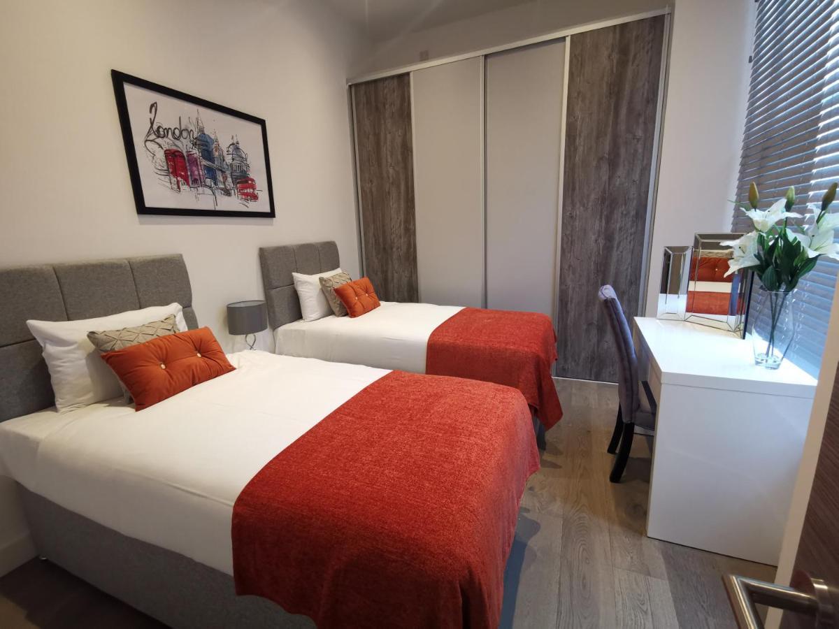 City Prime Apartments London Ngoại thất bức ảnh A typical bedroom at the hotel